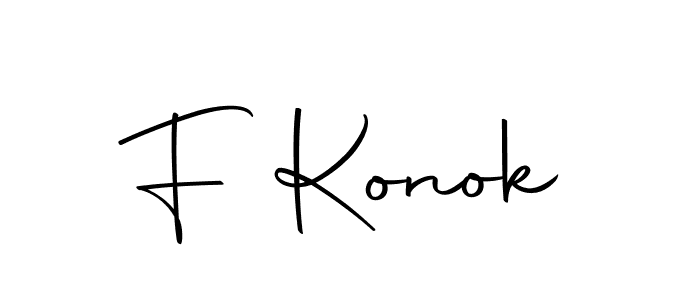 Similarly Autography-DOLnW is the best handwritten signature design. Signature creator online .You can use it as an online autograph creator for name F Konok. F Konok signature style 10 images and pictures png