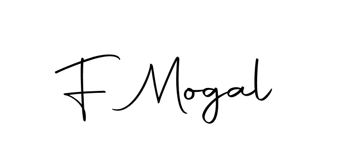 You should practise on your own different ways (Autography-DOLnW) to write your name (F Mogal) in signature. don't let someone else do it for you. F Mogal signature style 10 images and pictures png