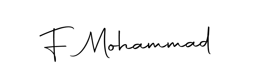 Once you've used our free online signature maker to create your best signature Autography-DOLnW style, it's time to enjoy all of the benefits that F Mohammad name signing documents. F Mohammad signature style 10 images and pictures png