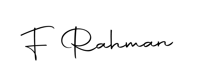 It looks lik you need a new signature style for name F Rahman. Design unique handwritten (Autography-DOLnW) signature with our free signature maker in just a few clicks. F Rahman signature style 10 images and pictures png