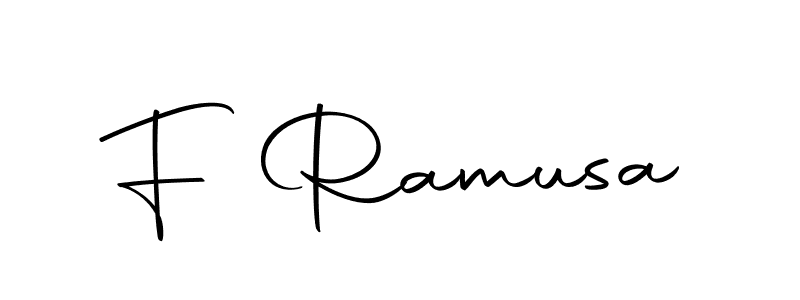 It looks lik you need a new signature style for name F Ramusa. Design unique handwritten (Autography-DOLnW) signature with our free signature maker in just a few clicks. F Ramusa signature style 10 images and pictures png