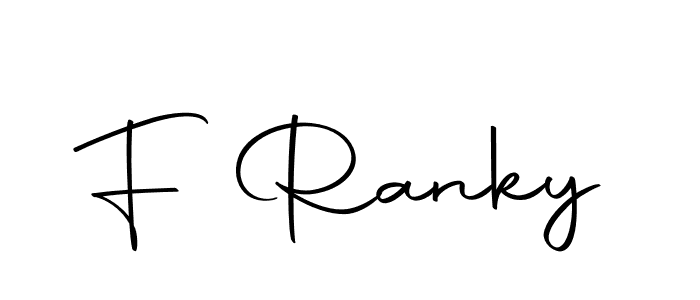 Check out images of Autograph of F Ranky name. Actor F Ranky Signature Style. Autography-DOLnW is a professional sign style online. F Ranky signature style 10 images and pictures png