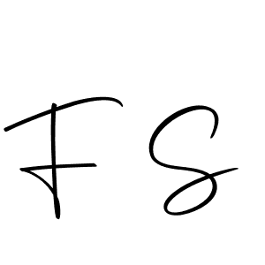 How to make F S signature? Autography-DOLnW is a professional autograph style. Create handwritten signature for F S name. F S signature style 10 images and pictures png