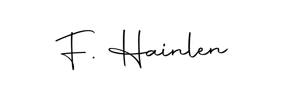 How to Draw F. Hainlen signature style? Autography-DOLnW is a latest design signature styles for name F. Hainlen. F. Hainlen signature style 10 images and pictures png