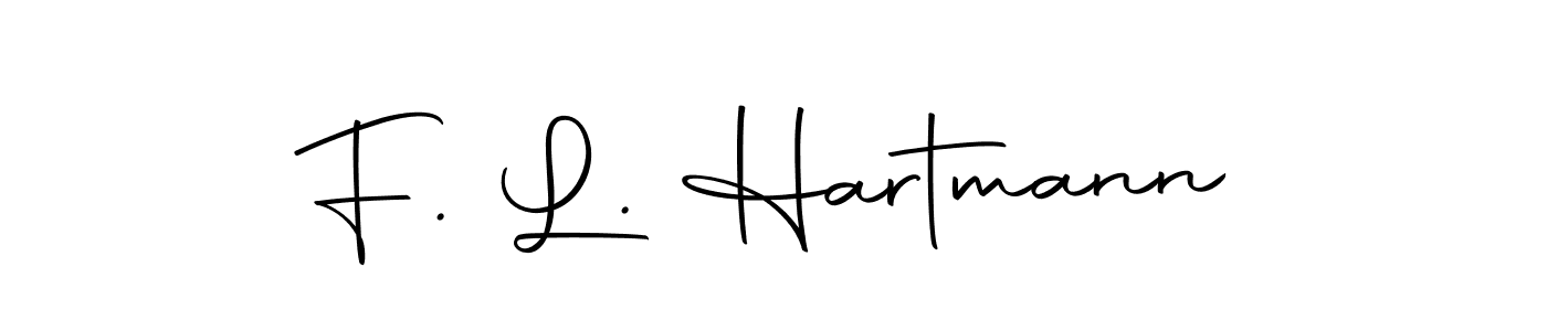 Design your own signature with our free online signature maker. With this signature software, you can create a handwritten (Autography-DOLnW) signature for name F. L. Hartmann. F. L. Hartmann signature style 10 images and pictures png