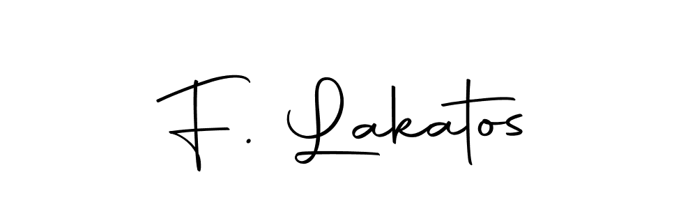 How to make F. Lakatos name signature. Use Autography-DOLnW style for creating short signs online. This is the latest handwritten sign. F. Lakatos signature style 10 images and pictures png