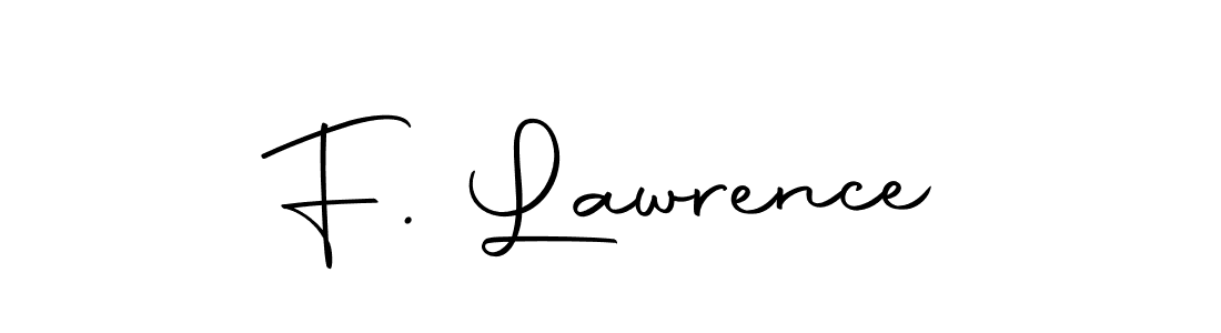 Autography-DOLnW is a professional signature style that is perfect for those who want to add a touch of class to their signature. It is also a great choice for those who want to make their signature more unique. Get F. Lawrence name to fancy signature for free. F. Lawrence signature style 10 images and pictures png
