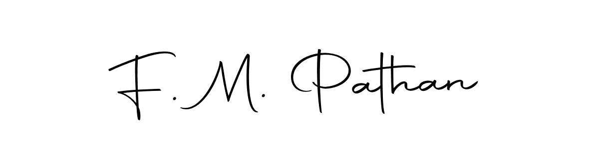 It looks lik you need a new signature style for name F. M. Pathan. Design unique handwritten (Autography-DOLnW) signature with our free signature maker in just a few clicks. F. M. Pathan signature style 10 images and pictures png