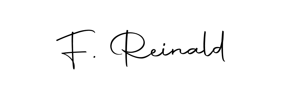 Design your own signature with our free online signature maker. With this signature software, you can create a handwritten (Autography-DOLnW) signature for name F. Reinald. F. Reinald signature style 10 images and pictures png