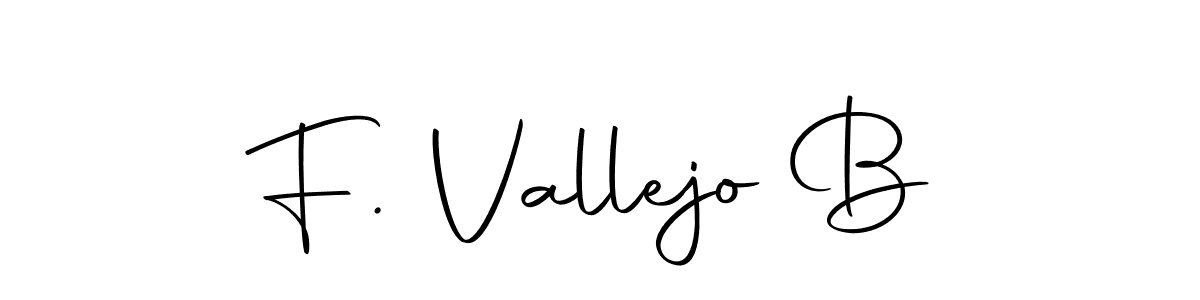 The best way (Autography-DOLnW) to make a short signature is to pick only two or three words in your name. The name F. Vallejo B include a total of six letters. For converting this name. F. Vallejo B signature style 10 images and pictures png