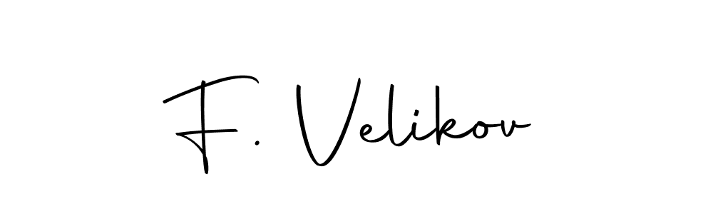 Autography-DOLnW is a professional signature style that is perfect for those who want to add a touch of class to their signature. It is also a great choice for those who want to make their signature more unique. Get F. Velikov name to fancy signature for free. F. Velikov signature style 10 images and pictures png