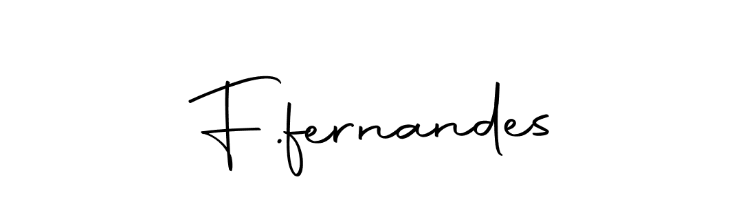 Make a beautiful signature design for name F.fernandes. Use this online signature maker to create a handwritten signature for free. F.fernandes signature style 10 images and pictures png