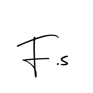 if you are searching for the best signature style for your name F.s. so please give up your signature search. here we have designed multiple signature styles  using Autography-DOLnW. F.s signature style 10 images and pictures png