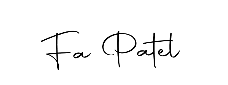 You can use this online signature creator to create a handwritten signature for the name Fa Patel. This is the best online autograph maker. Fa Patel signature style 10 images and pictures png