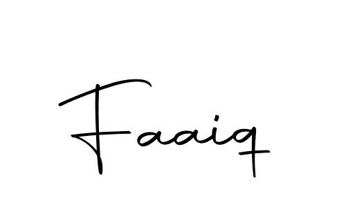 Create a beautiful signature design for name Faaiq. With this signature (Autography-DOLnW) fonts, you can make a handwritten signature for free. Faaiq signature style 10 images and pictures png