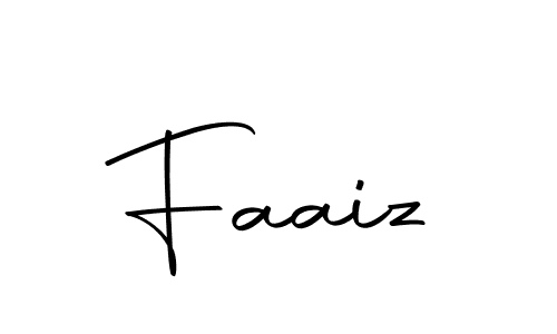 Create a beautiful signature design for name Faaiz. With this signature (Autography-DOLnW) fonts, you can make a handwritten signature for free. Faaiz signature style 10 images and pictures png