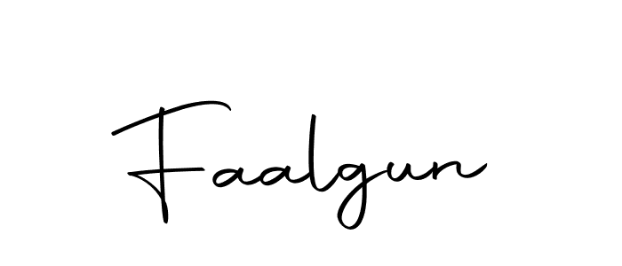 You should practise on your own different ways (Autography-DOLnW) to write your name (Faalgun) in signature. don't let someone else do it for you. Faalgun signature style 10 images and pictures png