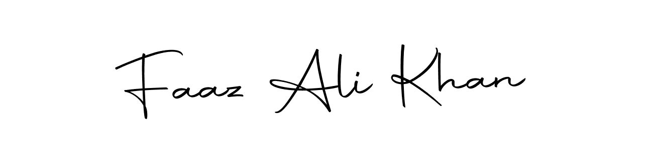 Make a beautiful signature design for name Faaz Ali Khan. With this signature (Autography-DOLnW) style, you can create a handwritten signature for free. Faaz Ali Khan signature style 10 images and pictures png