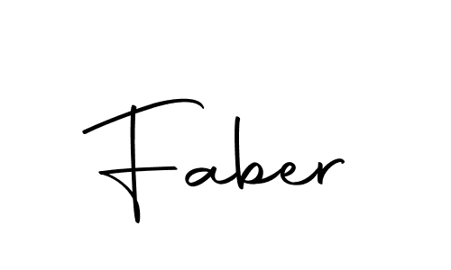 Create a beautiful signature design for name Faber. With this signature (Autography-DOLnW) fonts, you can make a handwritten signature for free. Faber signature style 10 images and pictures png