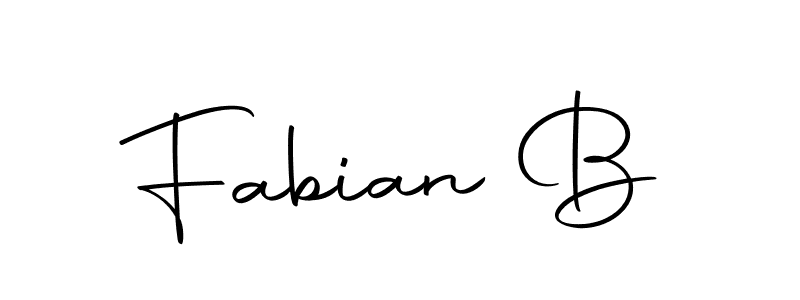 Autography-DOLnW is a professional signature style that is perfect for those who want to add a touch of class to their signature. It is also a great choice for those who want to make their signature more unique. Get Fabian B name to fancy signature for free. Fabian B signature style 10 images and pictures png