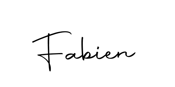 How to make Fabien name signature. Use Autography-DOLnW style for creating short signs online. This is the latest handwritten sign. Fabien signature style 10 images and pictures png