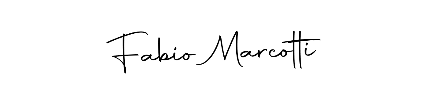 Design your own signature with our free online signature maker. With this signature software, you can create a handwritten (Autography-DOLnW) signature for name Fabio Marcotti. Fabio Marcotti signature style 10 images and pictures png