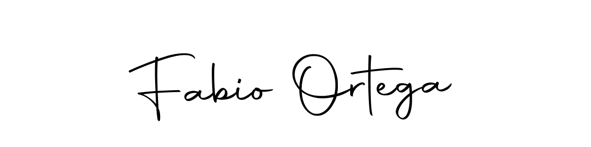 Create a beautiful signature design for name Fabio Ortega. With this signature (Autography-DOLnW) fonts, you can make a handwritten signature for free. Fabio Ortega signature style 10 images and pictures png