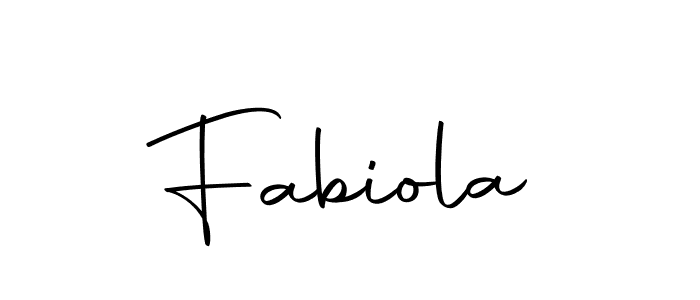 How to make Fabiola name signature. Use Autography-DOLnW style for creating short signs online. This is the latest handwritten sign. Fabiola signature style 10 images and pictures png