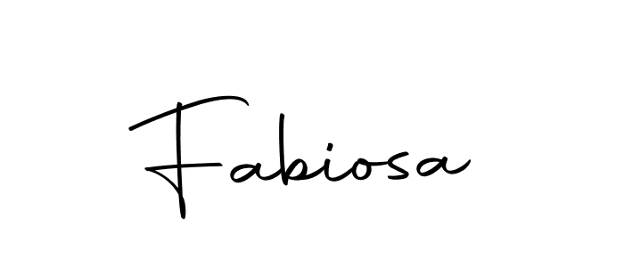 How to make Fabiosa name signature. Use Autography-DOLnW style for creating short signs online. This is the latest handwritten sign. Fabiosa signature style 10 images and pictures png