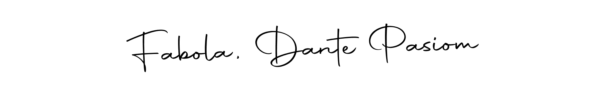 You can use this online signature creator to create a handwritten signature for the name Fabola, Dante Pasiom. This is the best online autograph maker. Fabola, Dante Pasiom signature style 10 images and pictures png