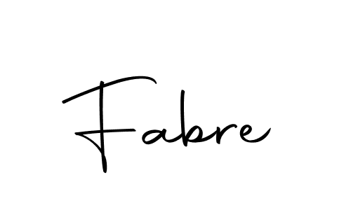 Design your own signature with our free online signature maker. With this signature software, you can create a handwritten (Autography-DOLnW) signature for name Fabre. Fabre signature style 10 images and pictures png