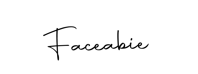 Design your own signature with our free online signature maker. With this signature software, you can create a handwritten (Autography-DOLnW) signature for name Faceabie. Faceabie signature style 10 images and pictures png