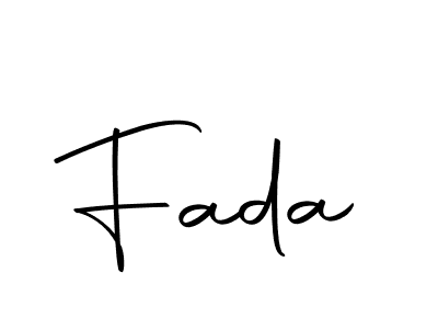 You should practise on your own different ways (Autography-DOLnW) to write your name (Fada) in signature. don't let someone else do it for you. Fada signature style 10 images and pictures png