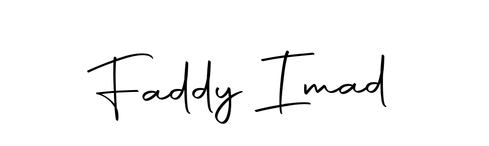 Create a beautiful signature design for name Faddy Imad. With this signature (Autography-DOLnW) fonts, you can make a handwritten signature for free. Faddy Imad signature style 10 images and pictures png