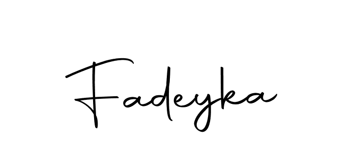 Also we have Fadeyka name is the best signature style. Create professional handwritten signature collection using Autography-DOLnW autograph style. Fadeyka signature style 10 images and pictures png