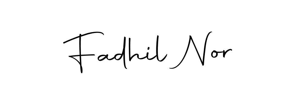 Fadhil Nor stylish signature style. Best Handwritten Sign (Autography-DOLnW) for my name. Handwritten Signature Collection Ideas for my name Fadhil Nor. Fadhil Nor signature style 10 images and pictures png