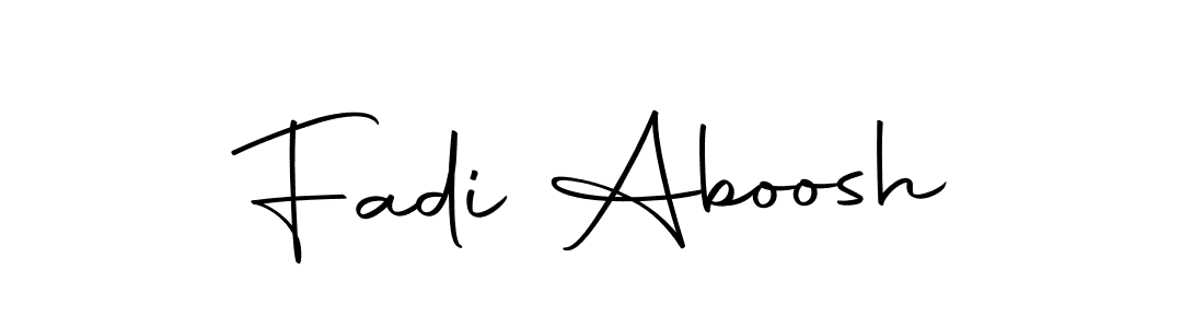 Here are the top 10 professional signature styles for the name Fadi Aboosh. These are the best autograph styles you can use for your name. Fadi Aboosh signature style 10 images and pictures png