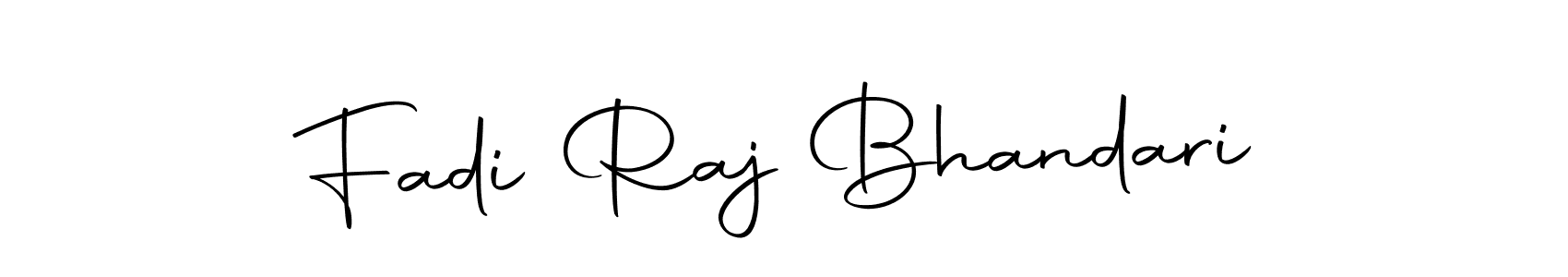 You can use this online signature creator to create a handwritten signature for the name Fadi Raj Bhandari. This is the best online autograph maker. Fadi Raj Bhandari signature style 10 images and pictures png