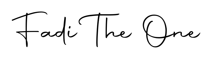 Also You can easily find your signature by using the search form. We will create Fadi The One name handwritten signature images for you free of cost using Autography-DOLnW sign style. Fadi The One signature style 10 images and pictures png