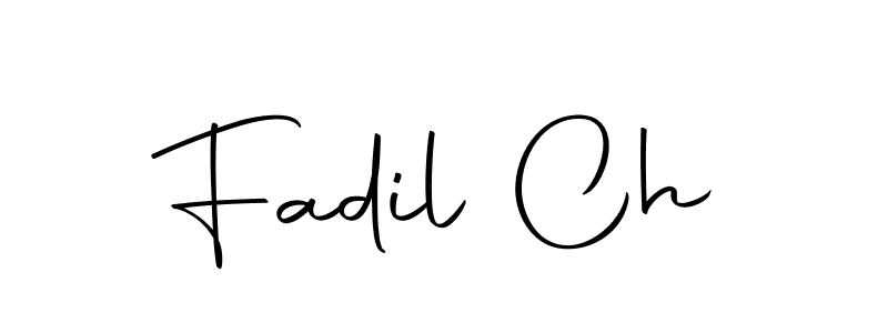 Here are the top 10 professional signature styles for the name Fadil Ch. These are the best autograph styles you can use for your name. Fadil Ch signature style 10 images and pictures png