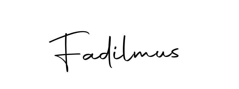 Create a beautiful signature design for name Fadilmus. With this signature (Autography-DOLnW) fonts, you can make a handwritten signature for free. Fadilmus signature style 10 images and pictures png
