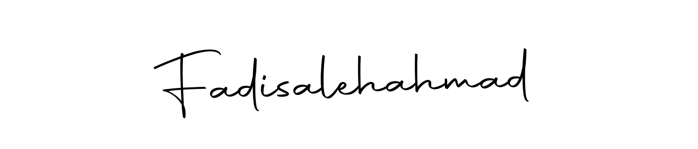 How to make Fadisalehahmad signature? Autography-DOLnW is a professional autograph style. Create handwritten signature for Fadisalehahmad name. Fadisalehahmad signature style 10 images and pictures png