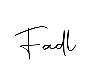 Make a beautiful signature design for name Fadl. Use this online signature maker to create a handwritten signature for free. Fadl signature style 10 images and pictures png