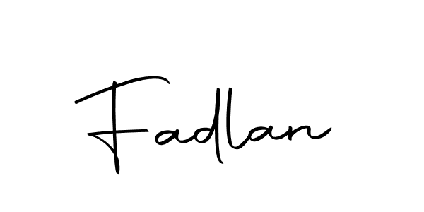 You should practise on your own different ways (Autography-DOLnW) to write your name (Fadlan) in signature. don't let someone else do it for you. Fadlan signature style 10 images and pictures png