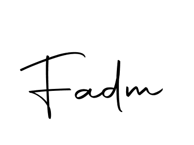 Also we have Fadm name is the best signature style. Create professional handwritten signature collection using Autography-DOLnW autograph style. Fadm signature style 10 images and pictures png