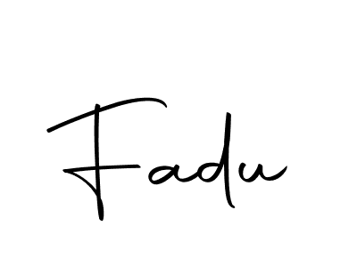 Here are the top 10 professional signature styles for the name Fadu. These are the best autograph styles you can use for your name. Fadu signature style 10 images and pictures png