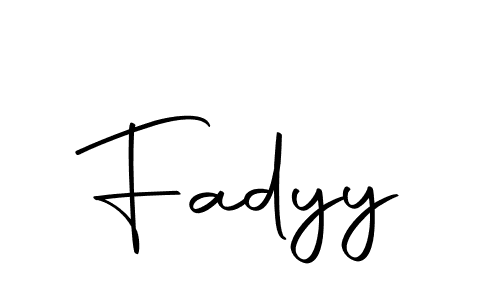 The best way (Autography-DOLnW) to make a short signature is to pick only two or three words in your name. The name Fadyy include a total of six letters. For converting this name. Fadyy signature style 10 images and pictures png