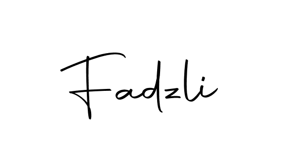 Fadzli stylish signature style. Best Handwritten Sign (Autography-DOLnW) for my name. Handwritten Signature Collection Ideas for my name Fadzli. Fadzli signature style 10 images and pictures png