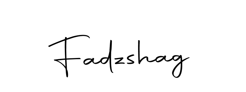 Make a beautiful signature design for name Fadzshag. Use this online signature maker to create a handwritten signature for free. Fadzshag signature style 10 images and pictures png