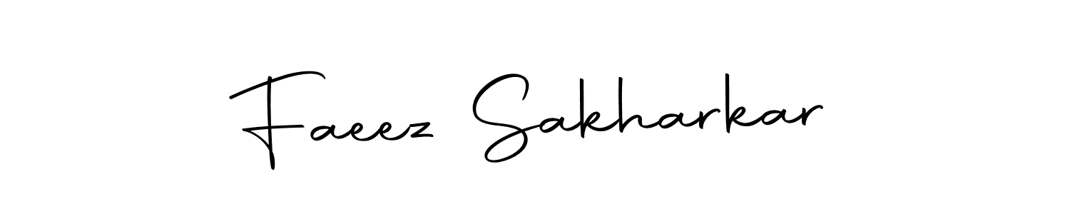 Make a beautiful signature design for name Faeez Sakharkar. With this signature (Autography-DOLnW) style, you can create a handwritten signature for free. Faeez Sakharkar signature style 10 images and pictures png